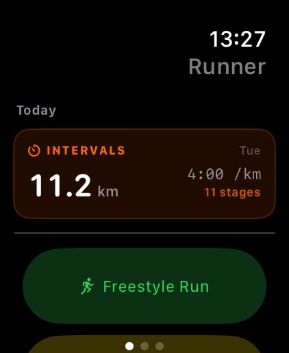 Smart Runner - Training Plans Apple Watch screenshot 2