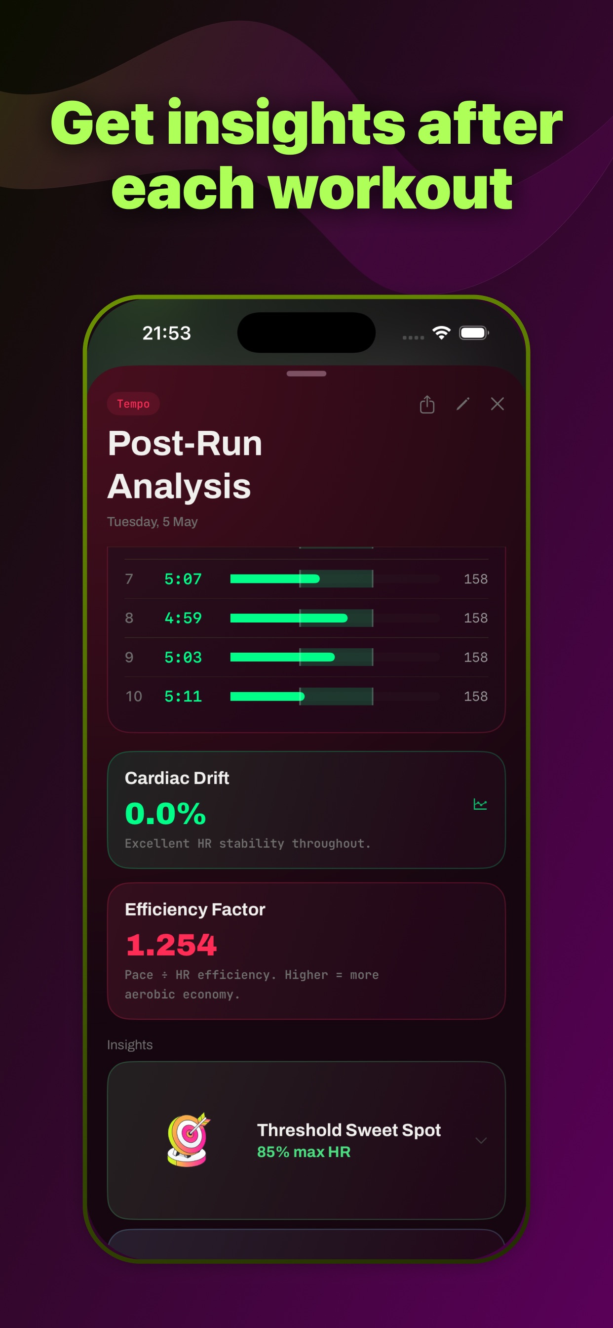 Smart Runner - Training Plans iPhone screenshot 5