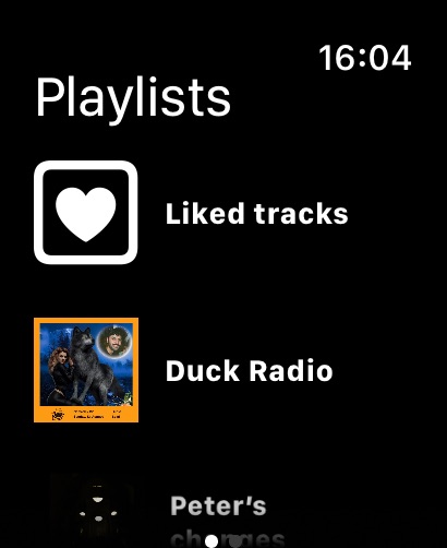 SoundCloud: The Music You Love Apple Watch screenshot 2