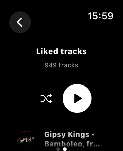 SoundCloud: The Music You Love Apple Watch screenshot 3