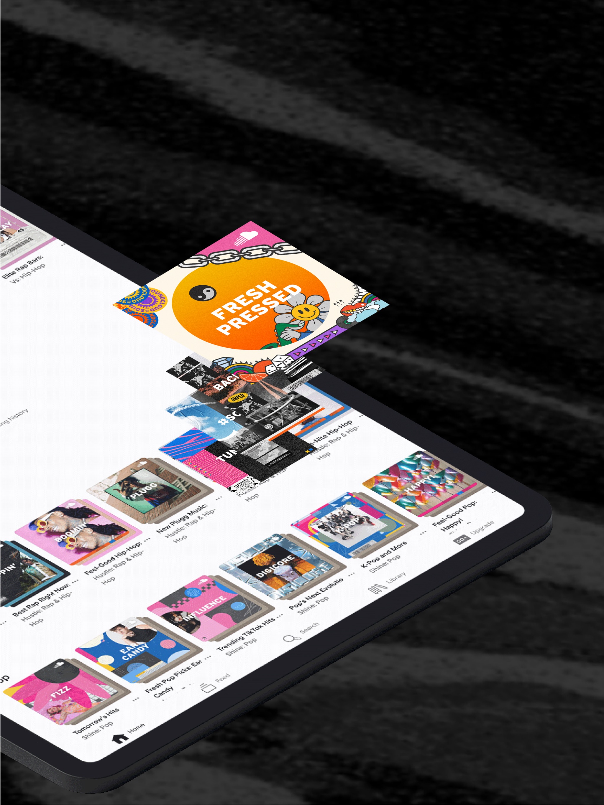 SoundCloud: The Music You Love iPad screenshot 2