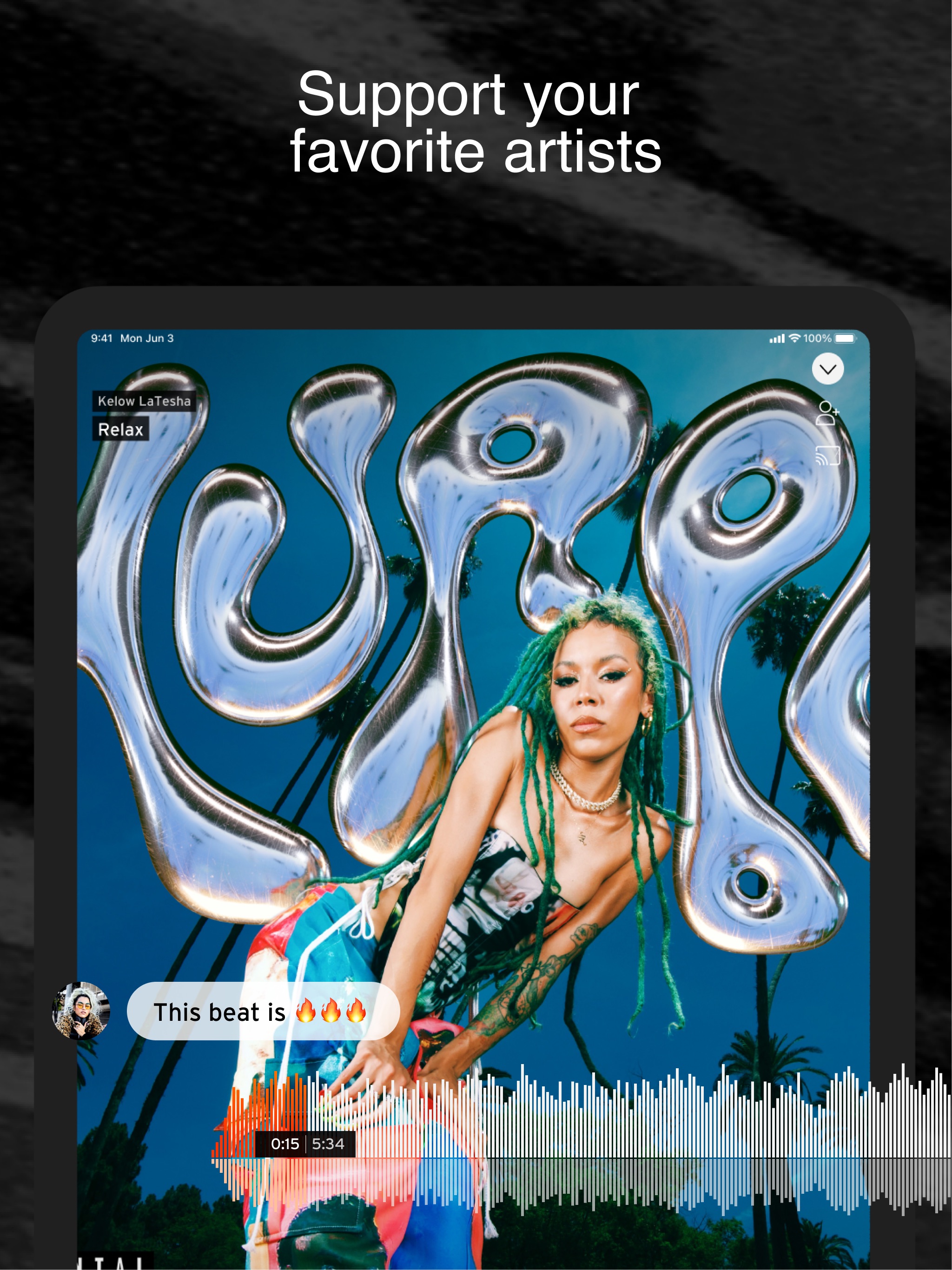 SoundCloud: The Music You Love iPad screenshot 3