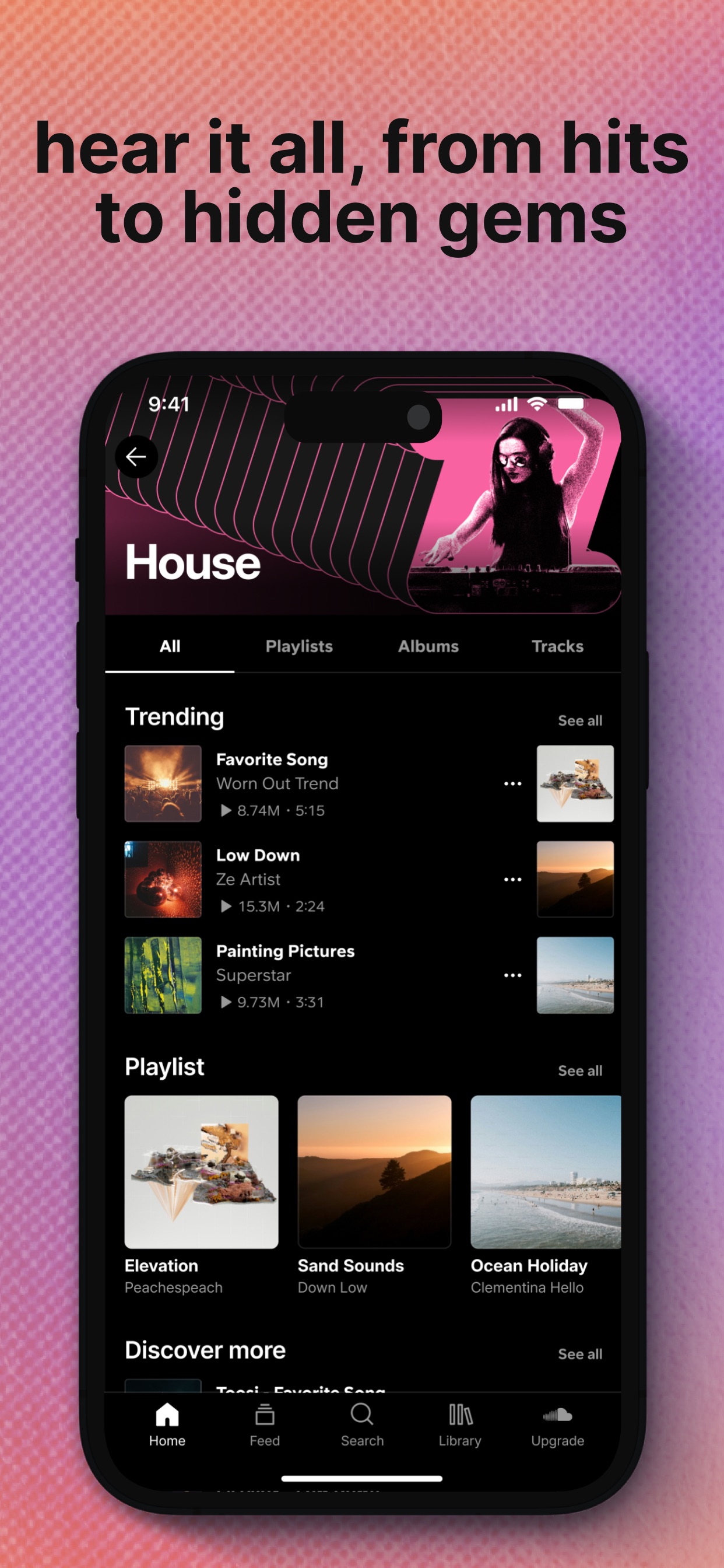 SoundCloud: The Music You Love iPhone screenshot 3