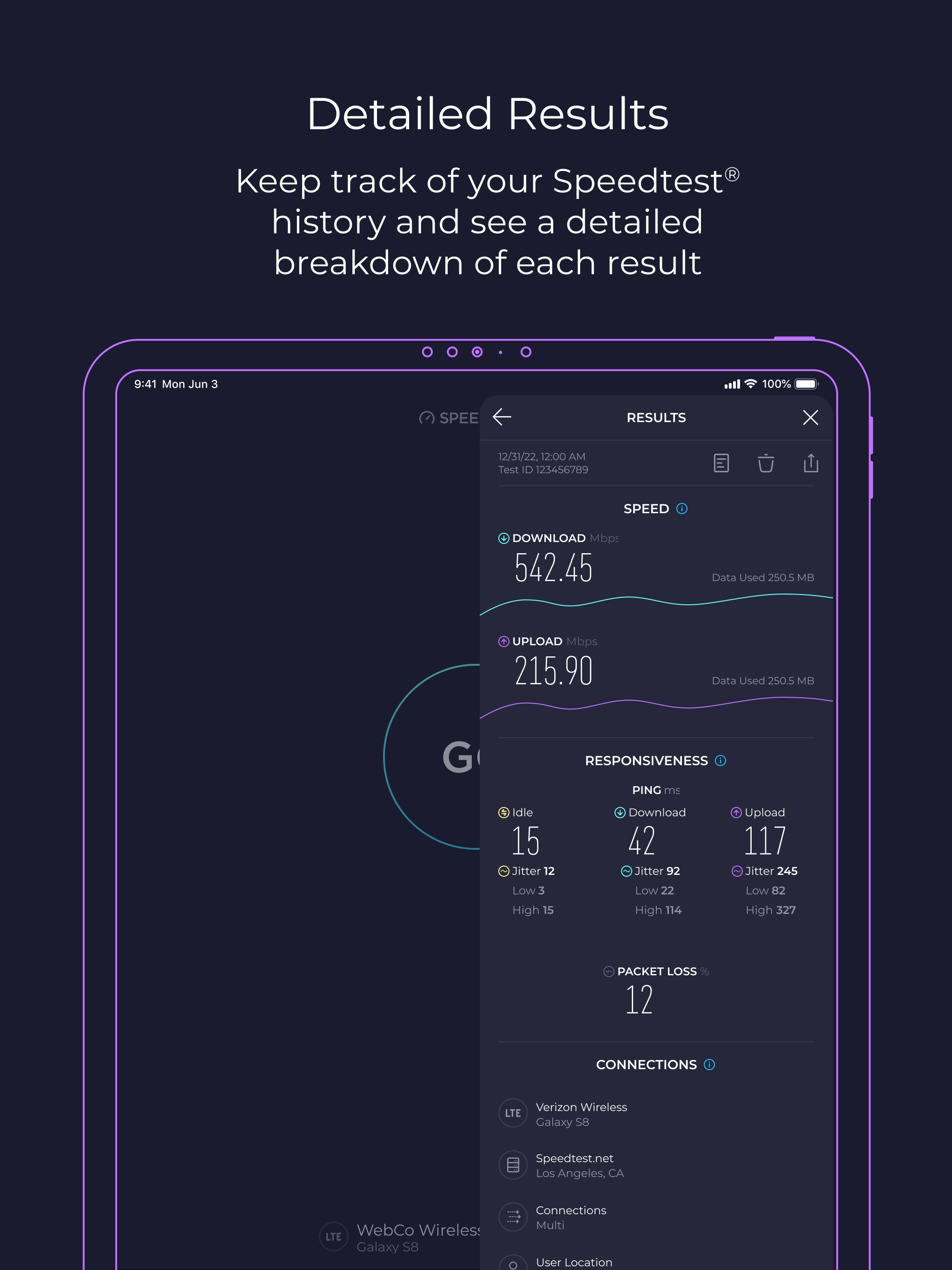 Speedtest by Ookla iPad screenshot 5