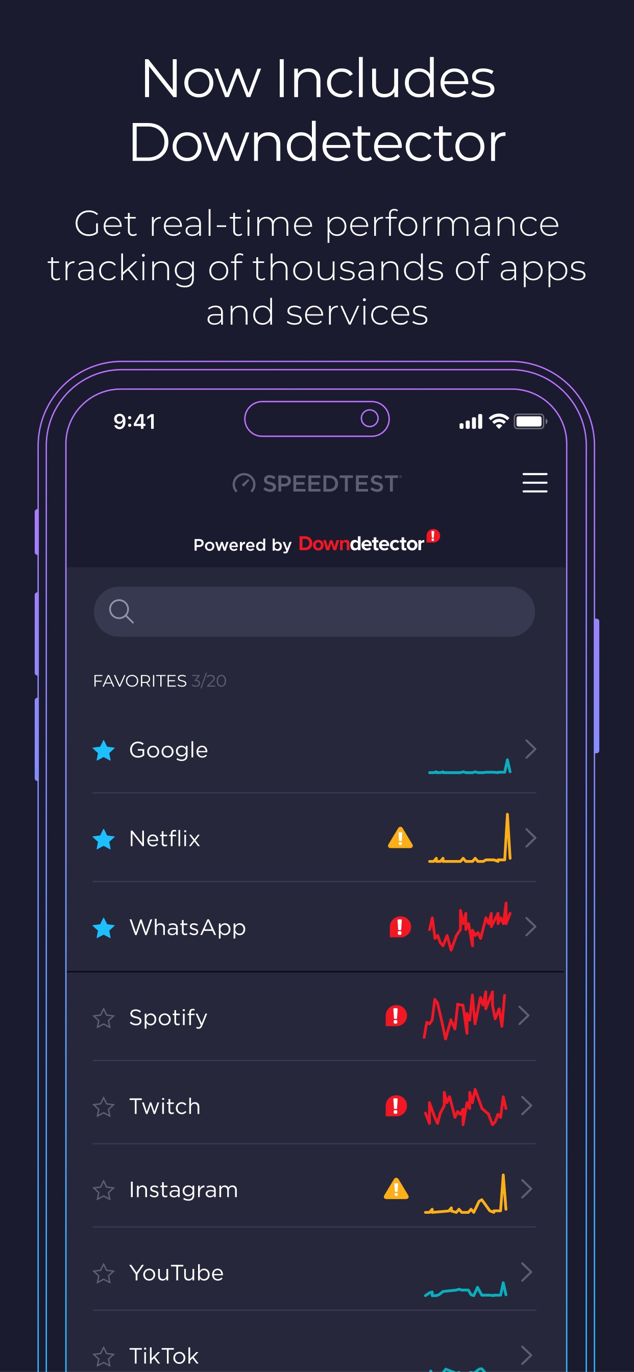Speedtest by Ookla iPhone screenshot 3