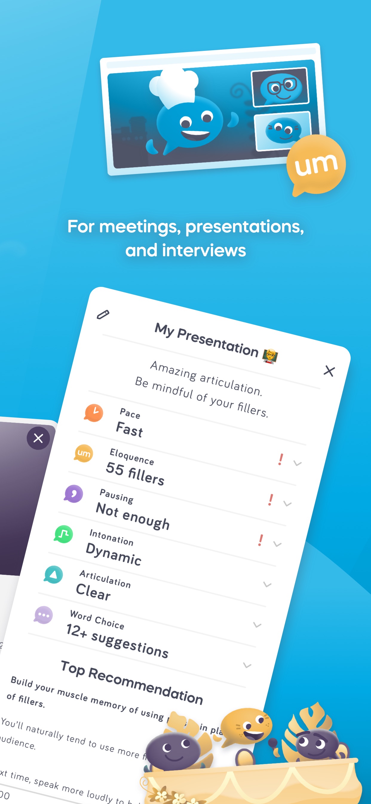 Speeko: AI for Public Speaking iPhone screenshot 3