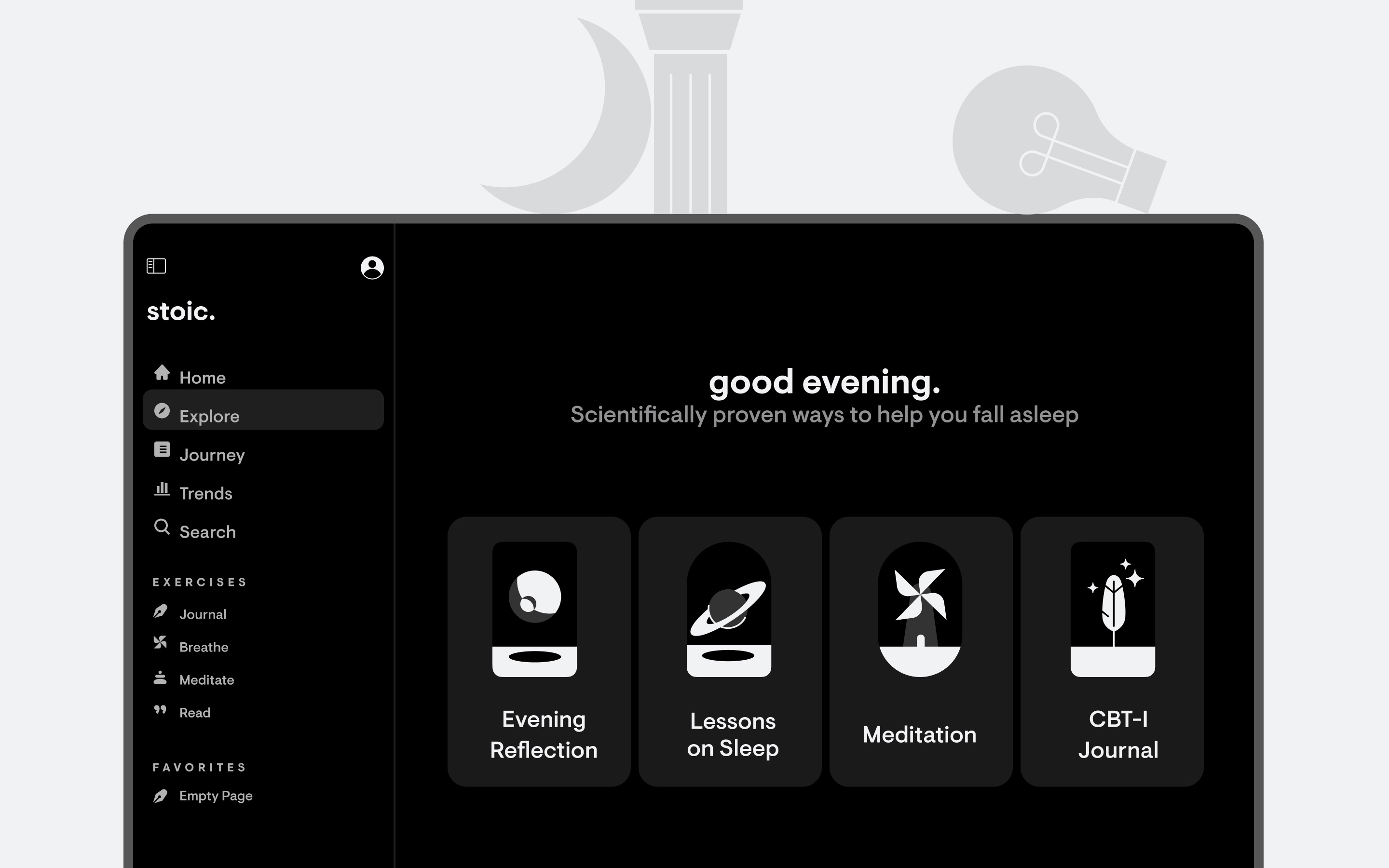 stoic. journal & mental health Mac screenshot 3