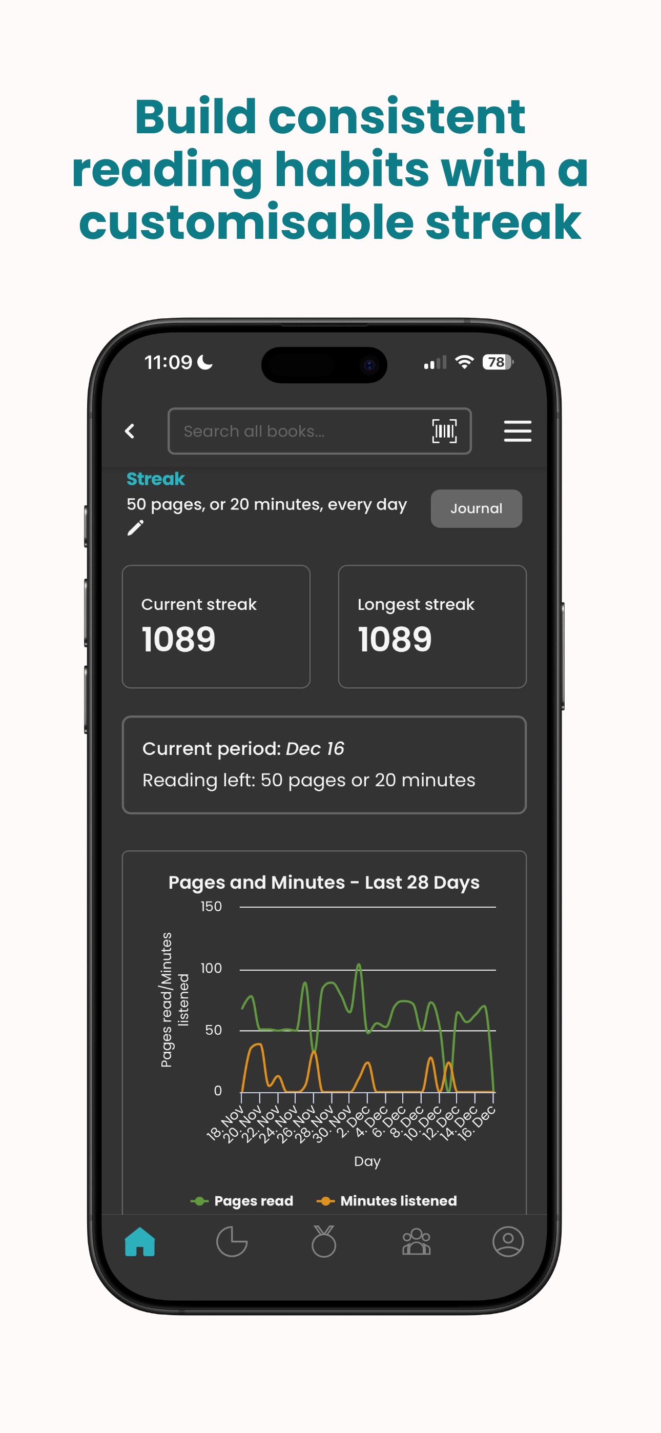StoryGraph: Reading Tracker iPhone screenshot 5