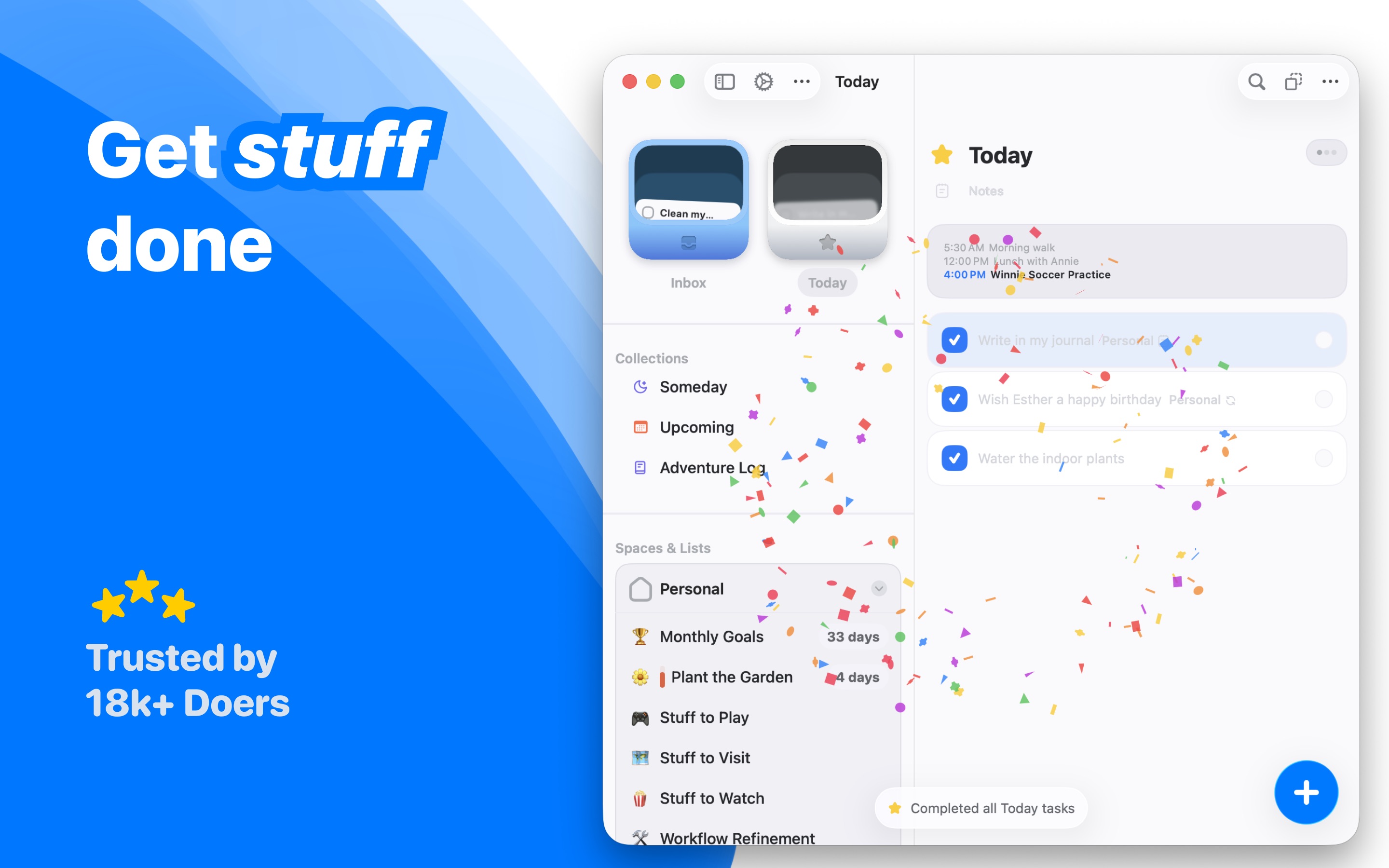 Stuff | ToDos and Lists Mac screenshot 2