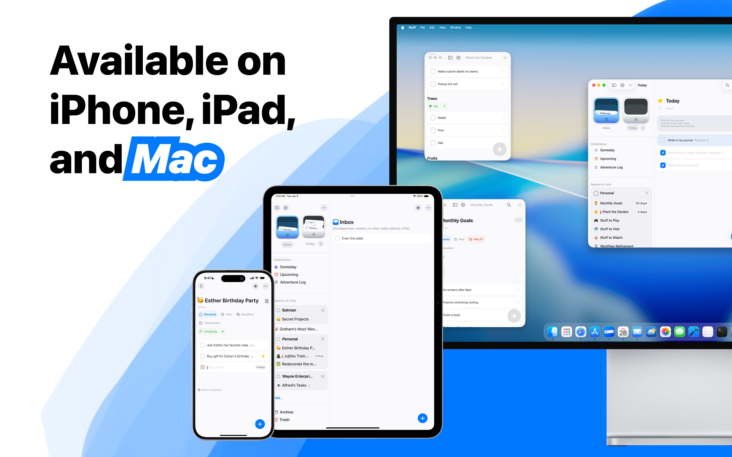 Stuff | ToDos and Lists Mac screenshot 3