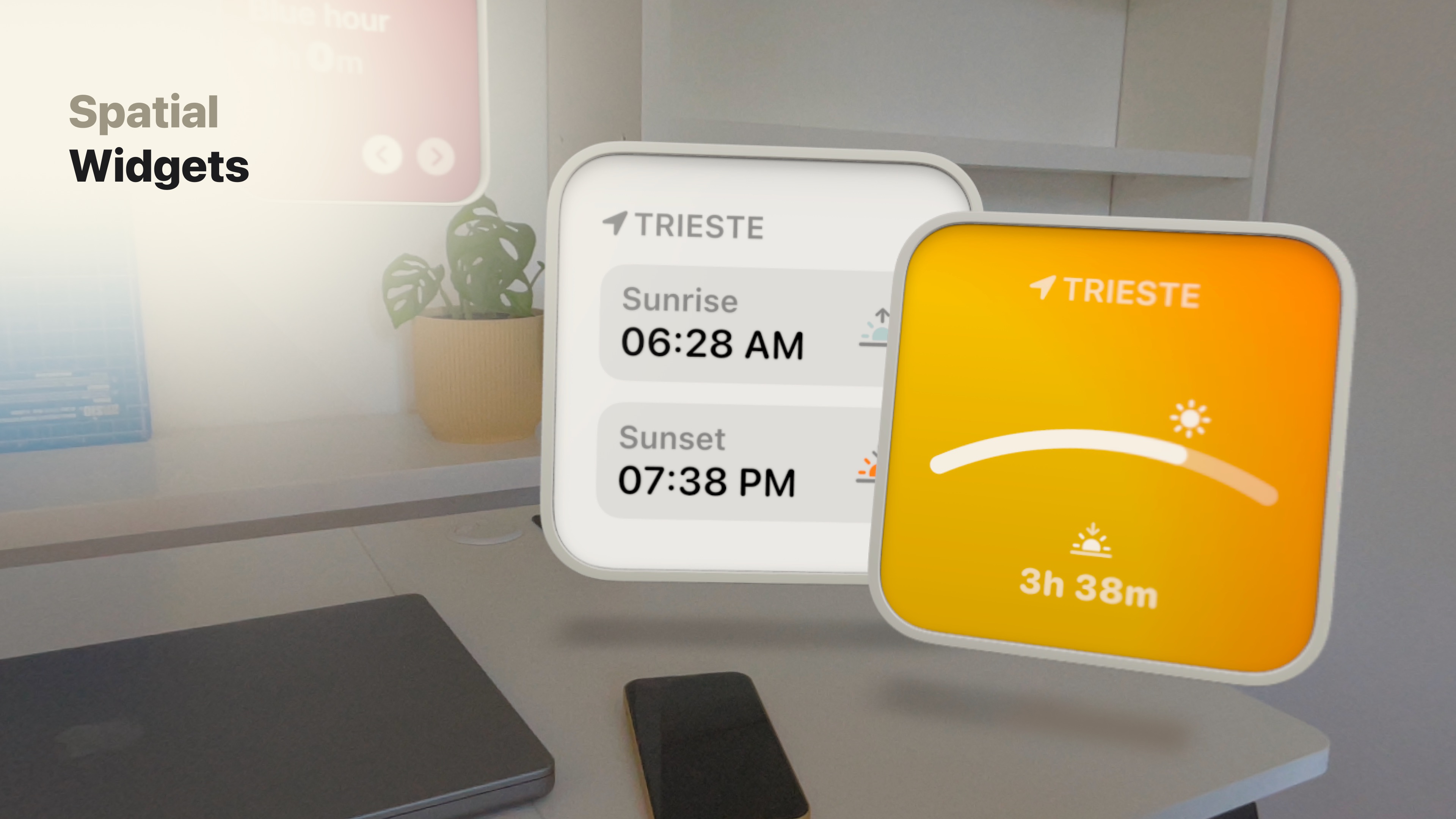 Sunlitt: Sun tracker & seeker Apple Vision screenshot 4
