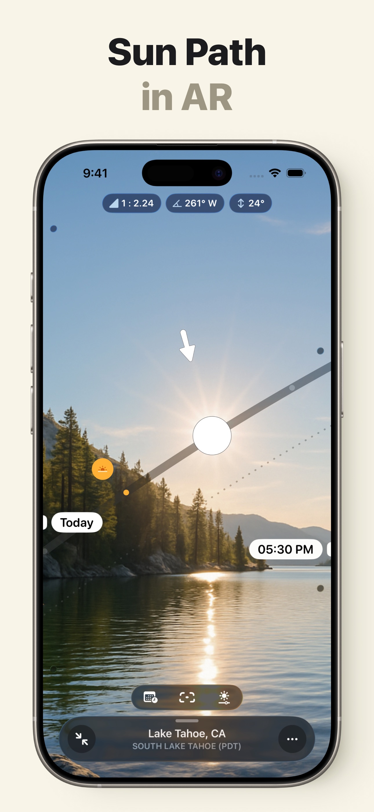 Sunlitt: Sun tracker & seeker iPhone screenshot 3