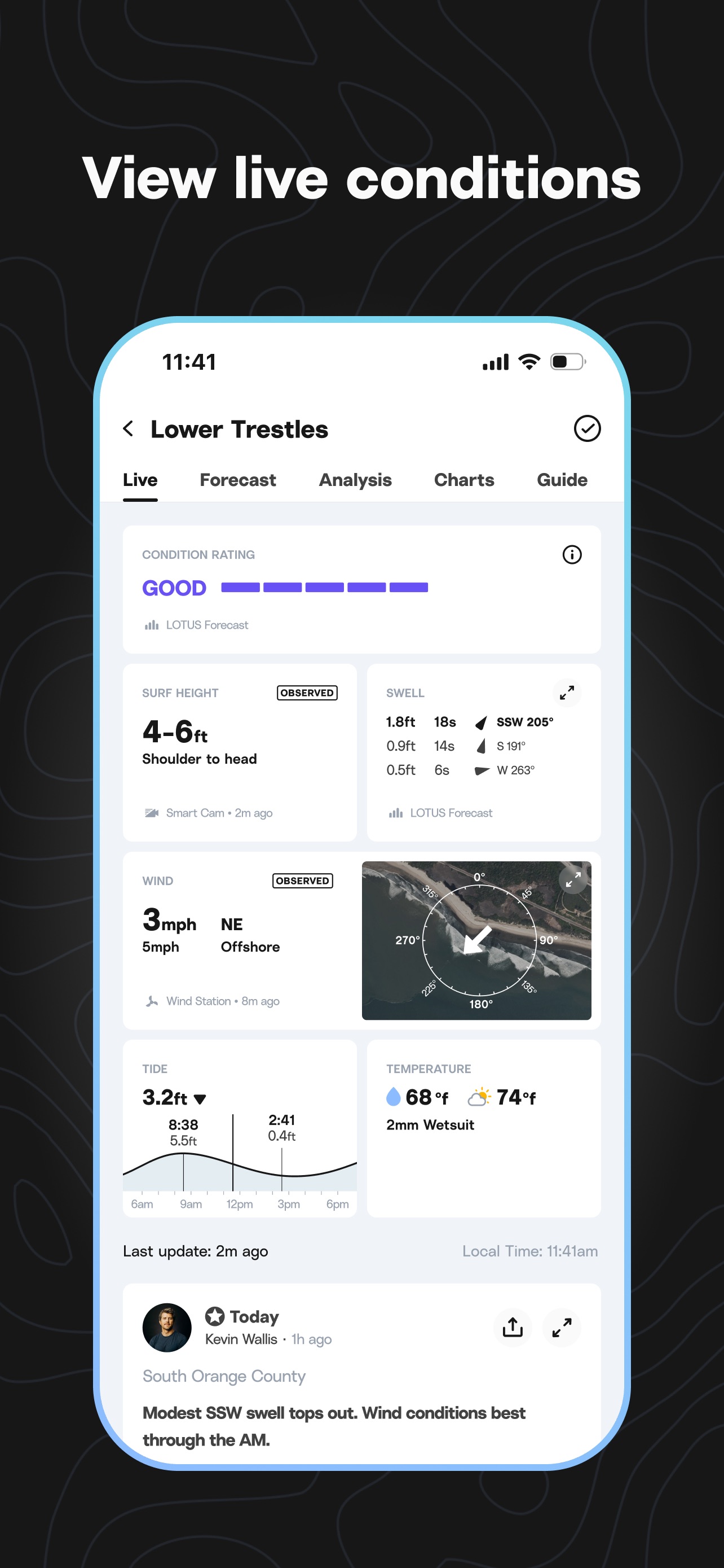 Surfline: Wave & Surf Reports iPhone screenshot 3
