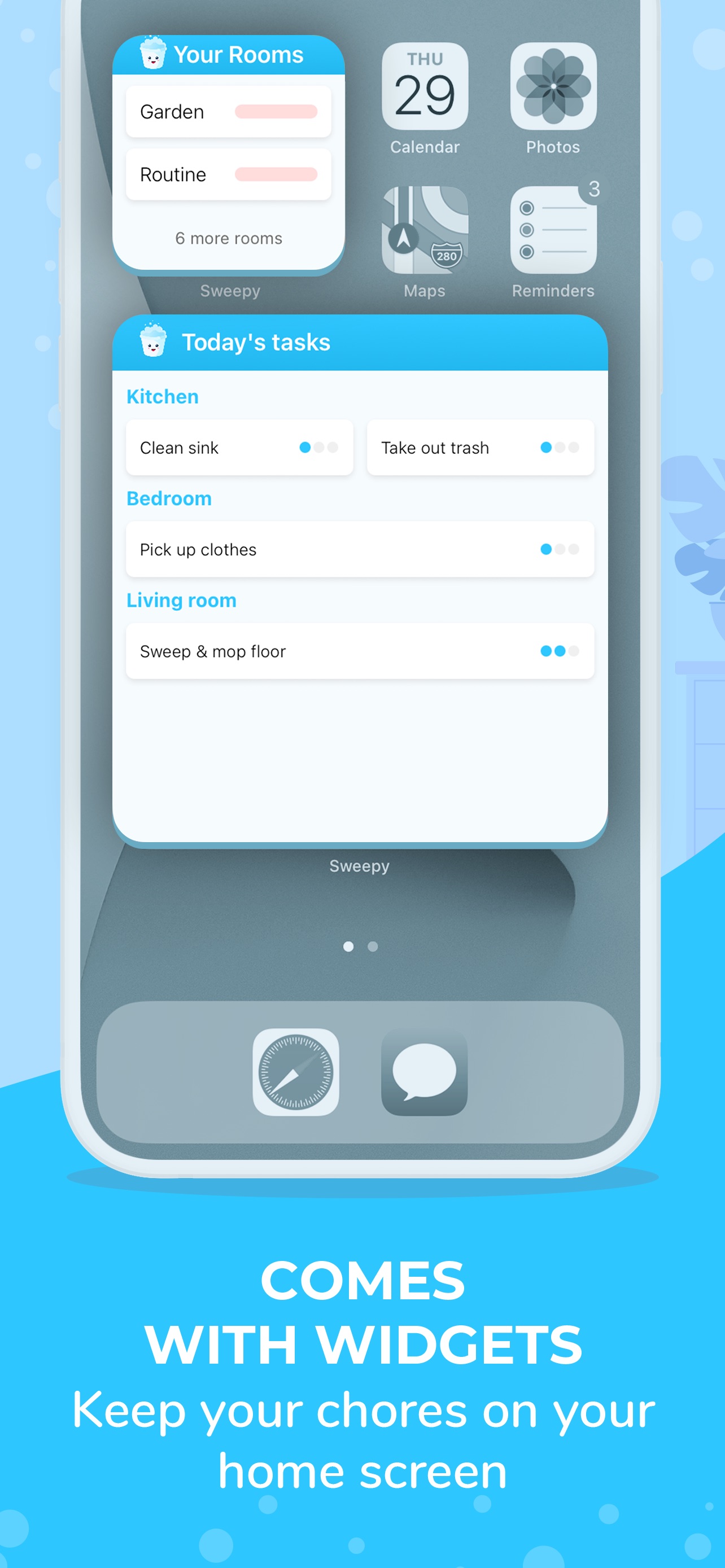Sweepy: Home Cleaning Schedule iPhone screenshot 6