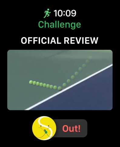 SwingVision: Tennis Pickleball Apple Watch screenshot 1
