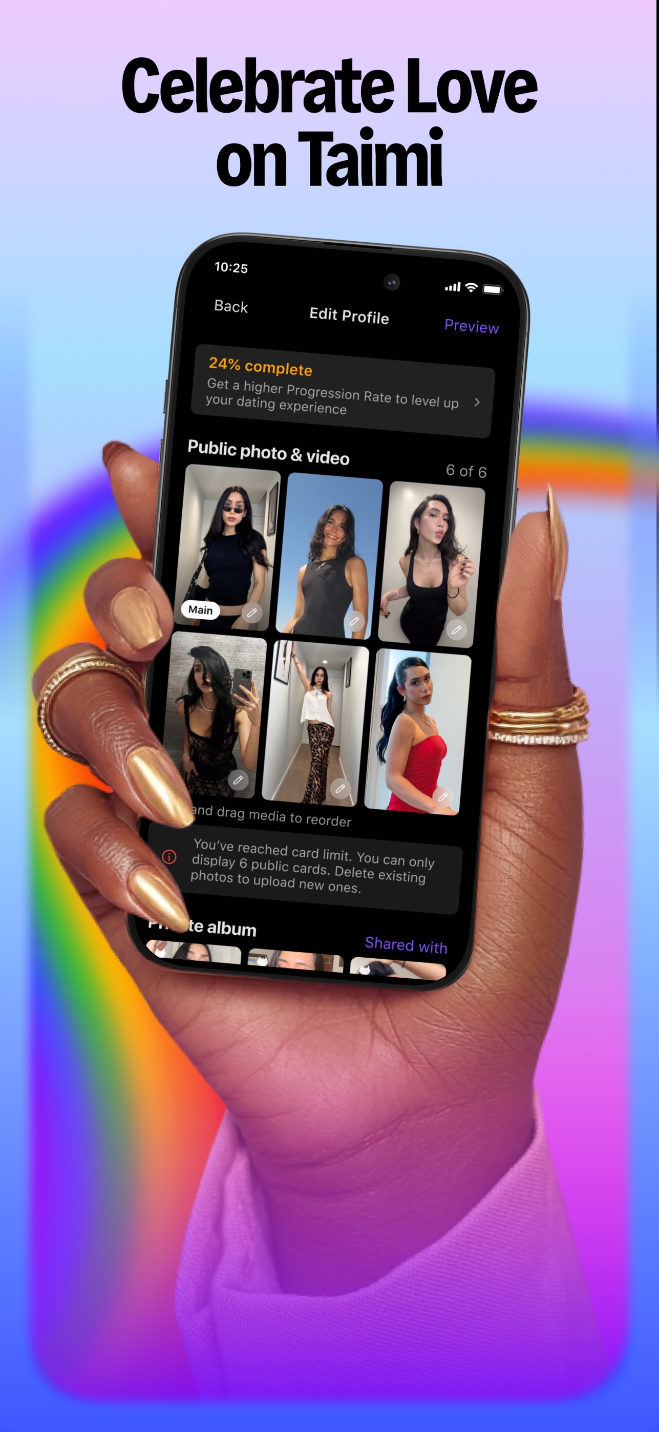 Taimi: LGBTQ+ Dating & Meet Up iPhone screenshot 5