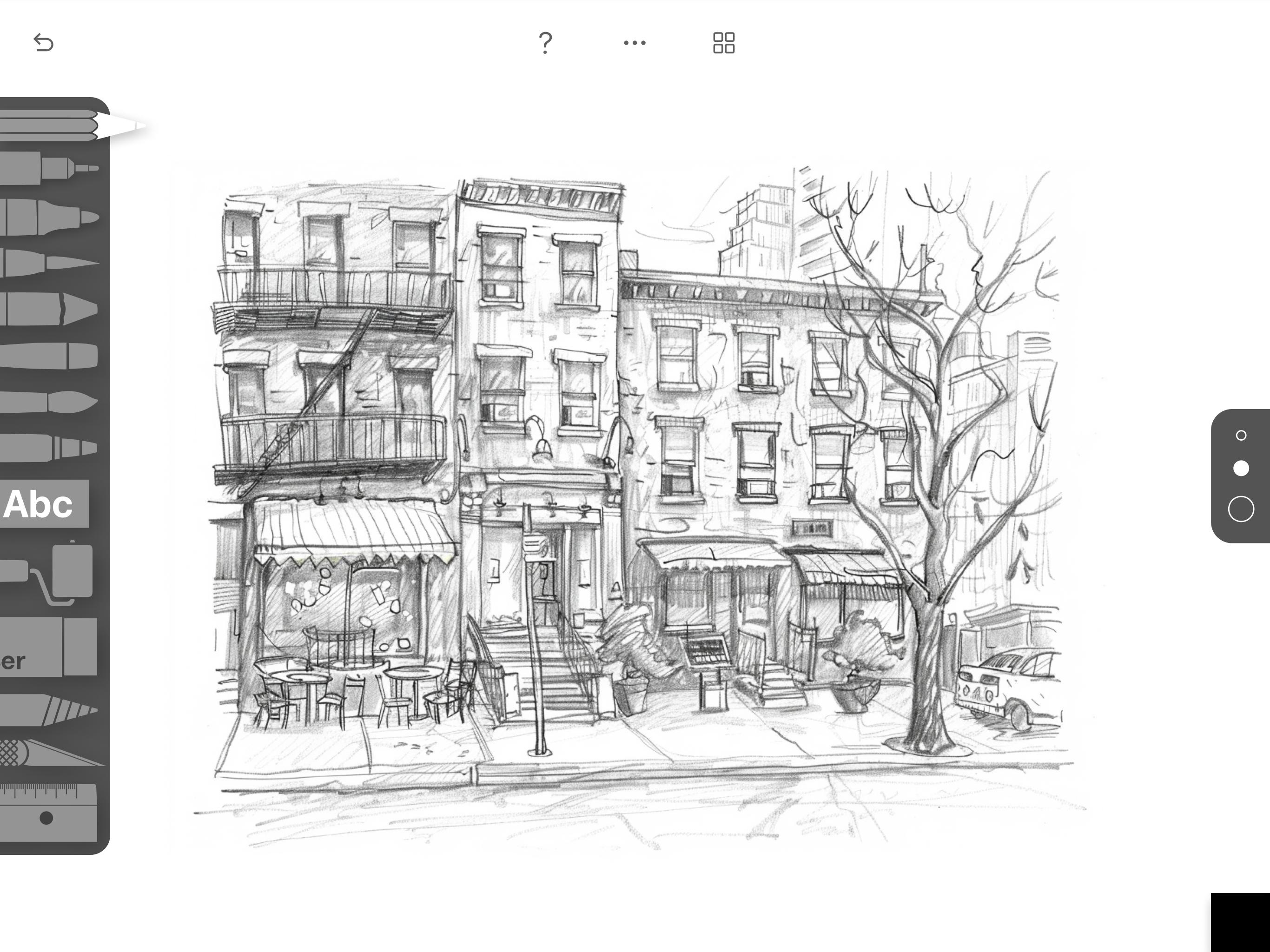 Tayasui Sketches School iPad screenshot 3