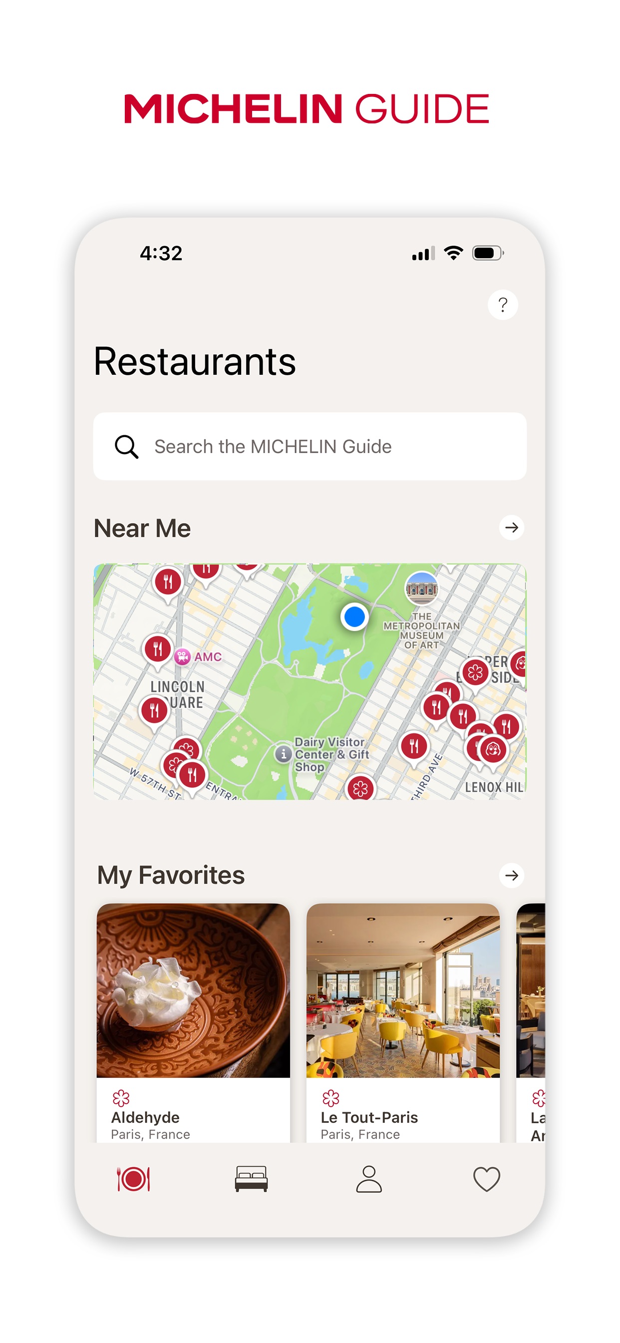 The MICHELIN Guide iPhone screenshot 1