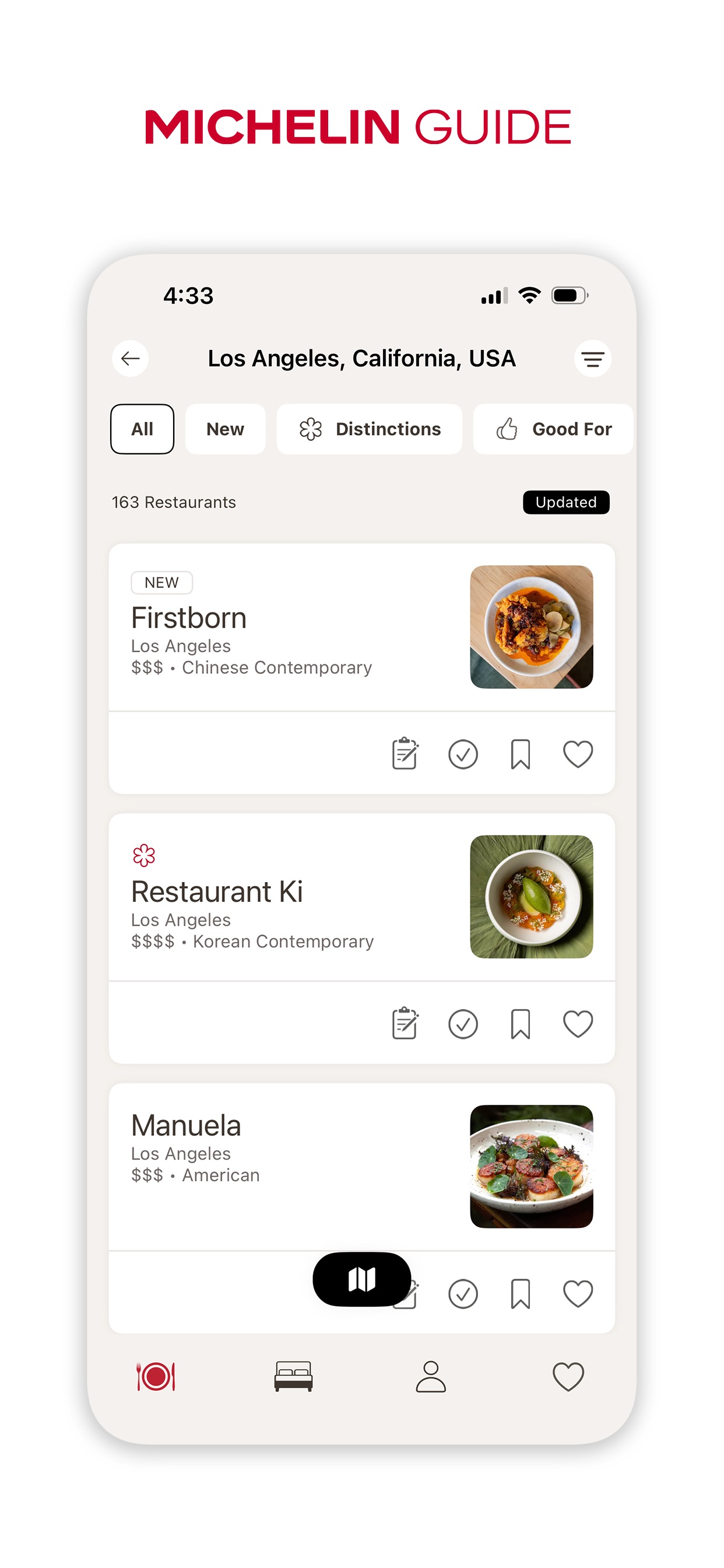 The MICHELIN Guide iPhone screenshot 2