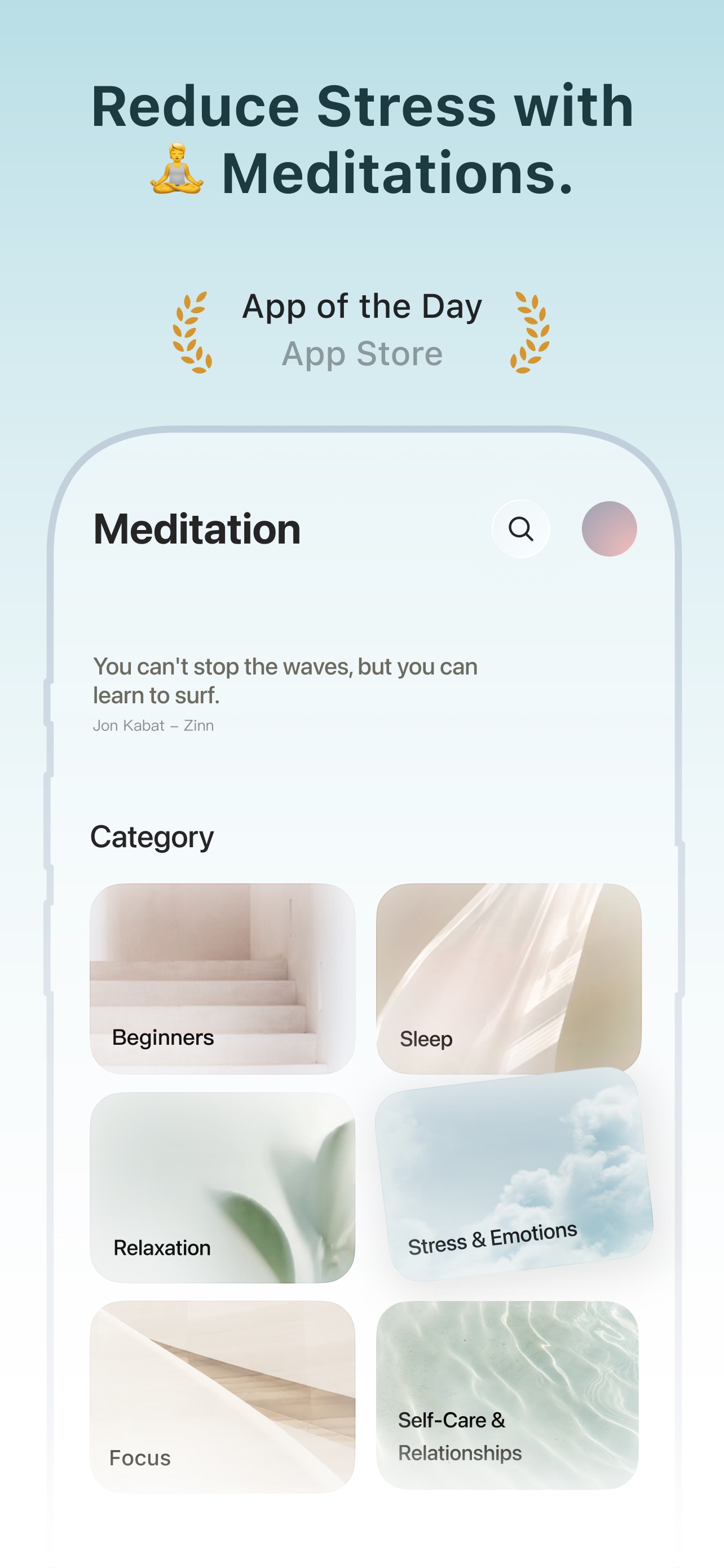 TIDE: Sleep, Focus, Meditation iPhone screenshot 5