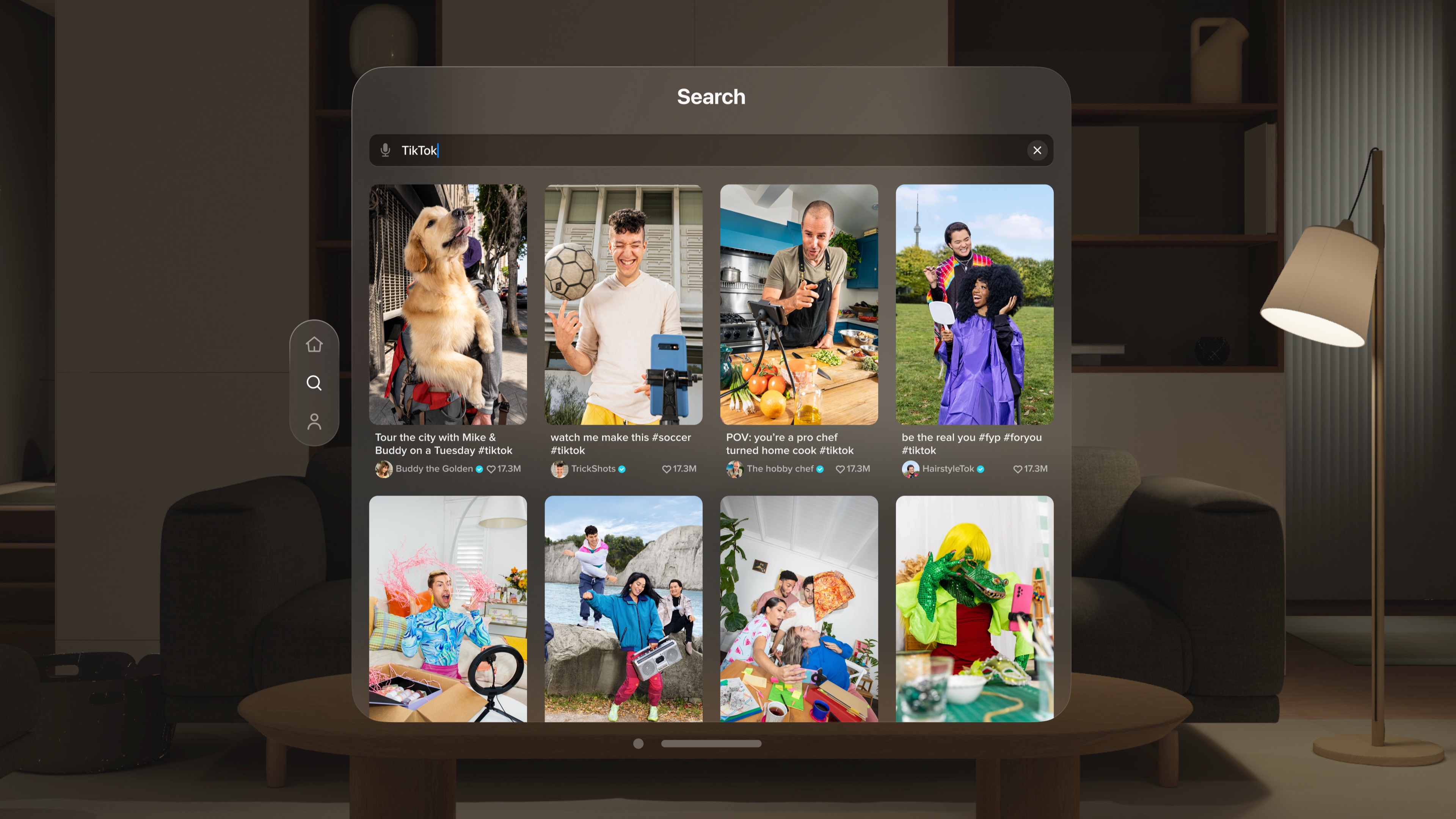 TikTok - Videos, Shop & LIVE Apple Vision screenshot 4