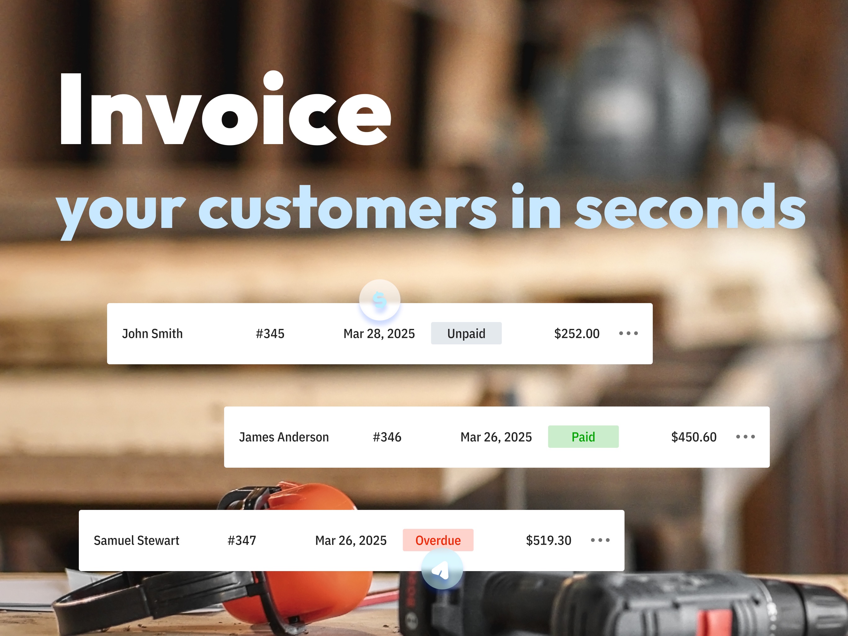 Tiny Invoice - Invoice Maker iPad screenshot 1