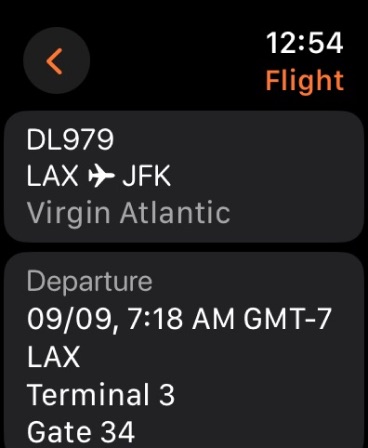 Tripsy Apple Watch screenshot 3