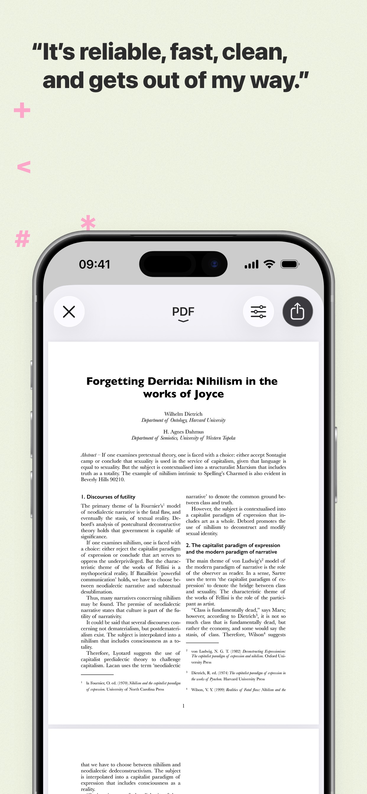 Ulysses: Writing App iPhone screenshot 4