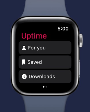 Uptime Apple Watch screenshot 2