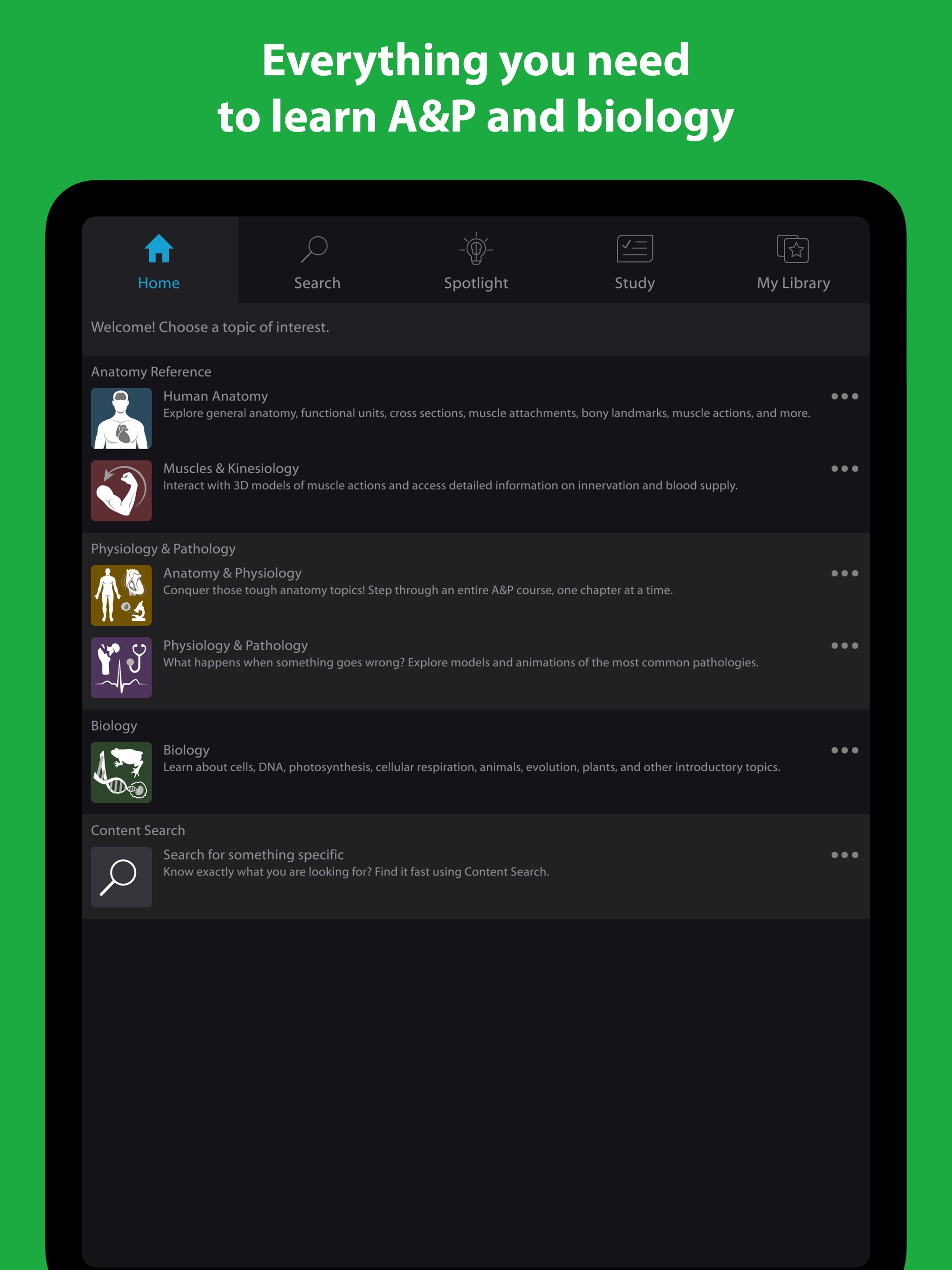 Visible Body Suite iPad screenshot 5