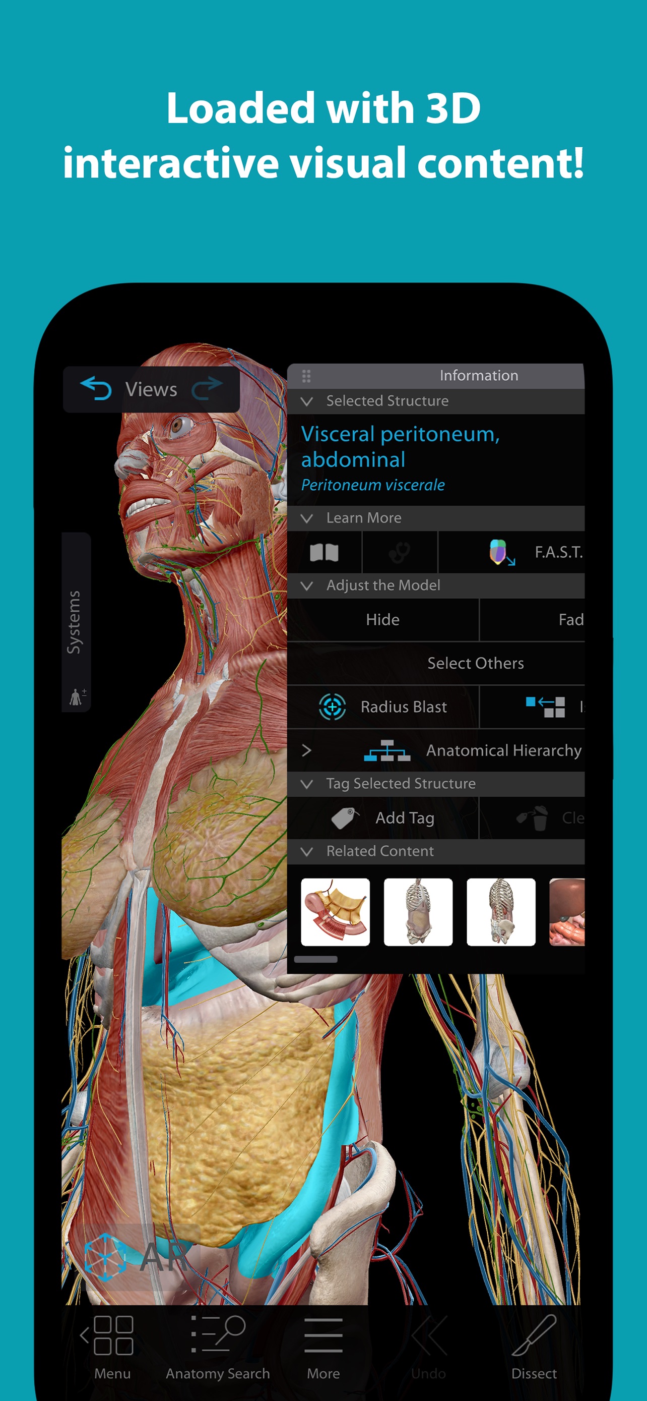 Visible Body Suite iPhone screenshot 4