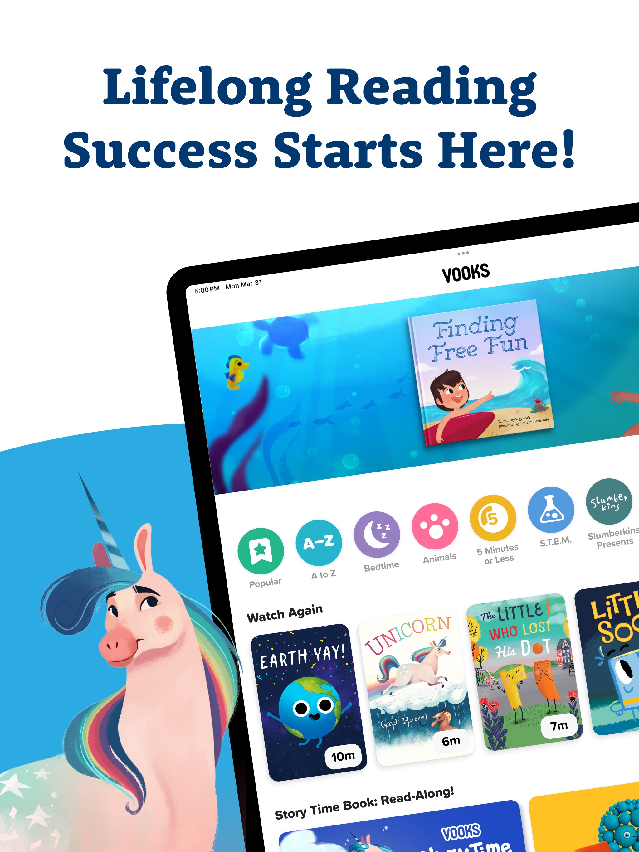 Vooks: Read-Aloud Kids' Books iPad screenshot 2