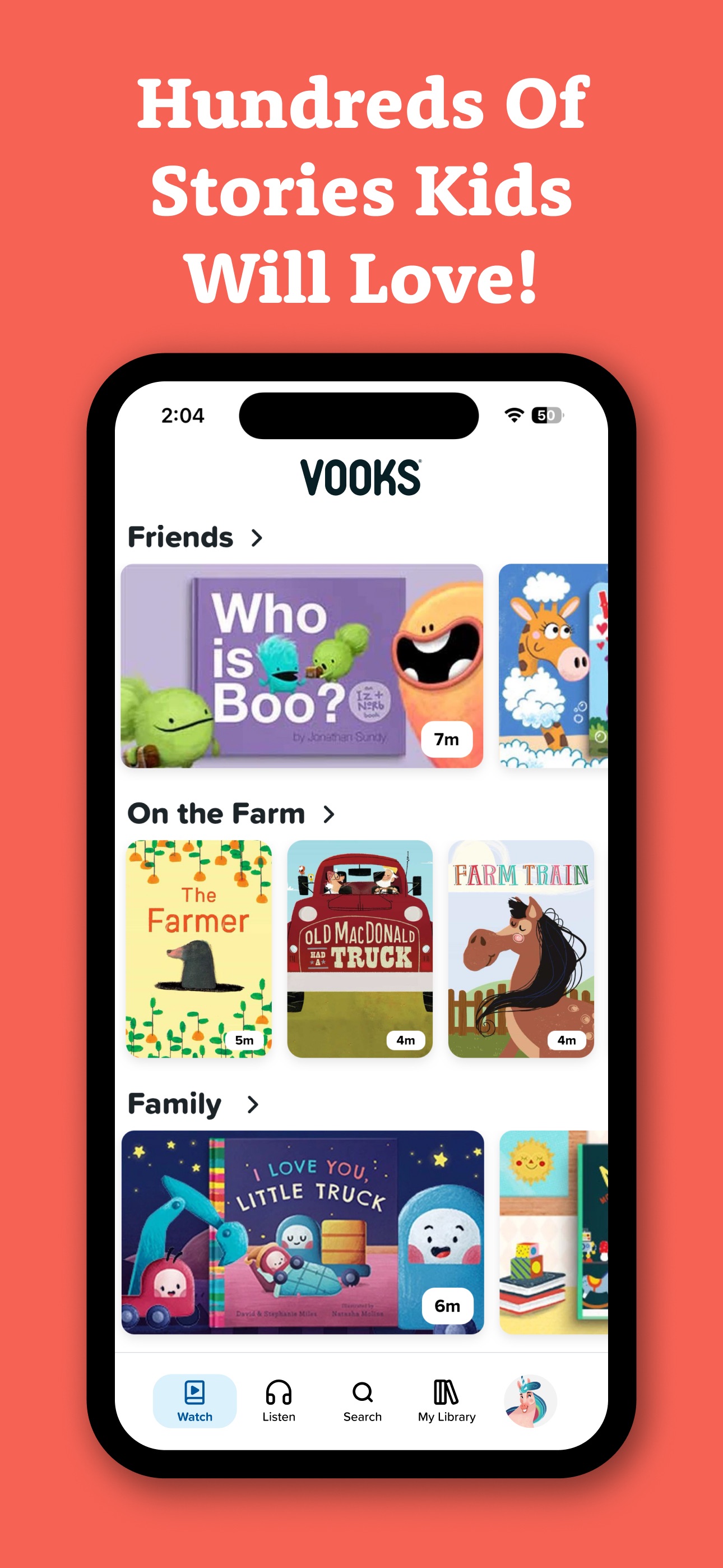 Vooks: Read-Aloud Kids' Books iPhone screenshot 4