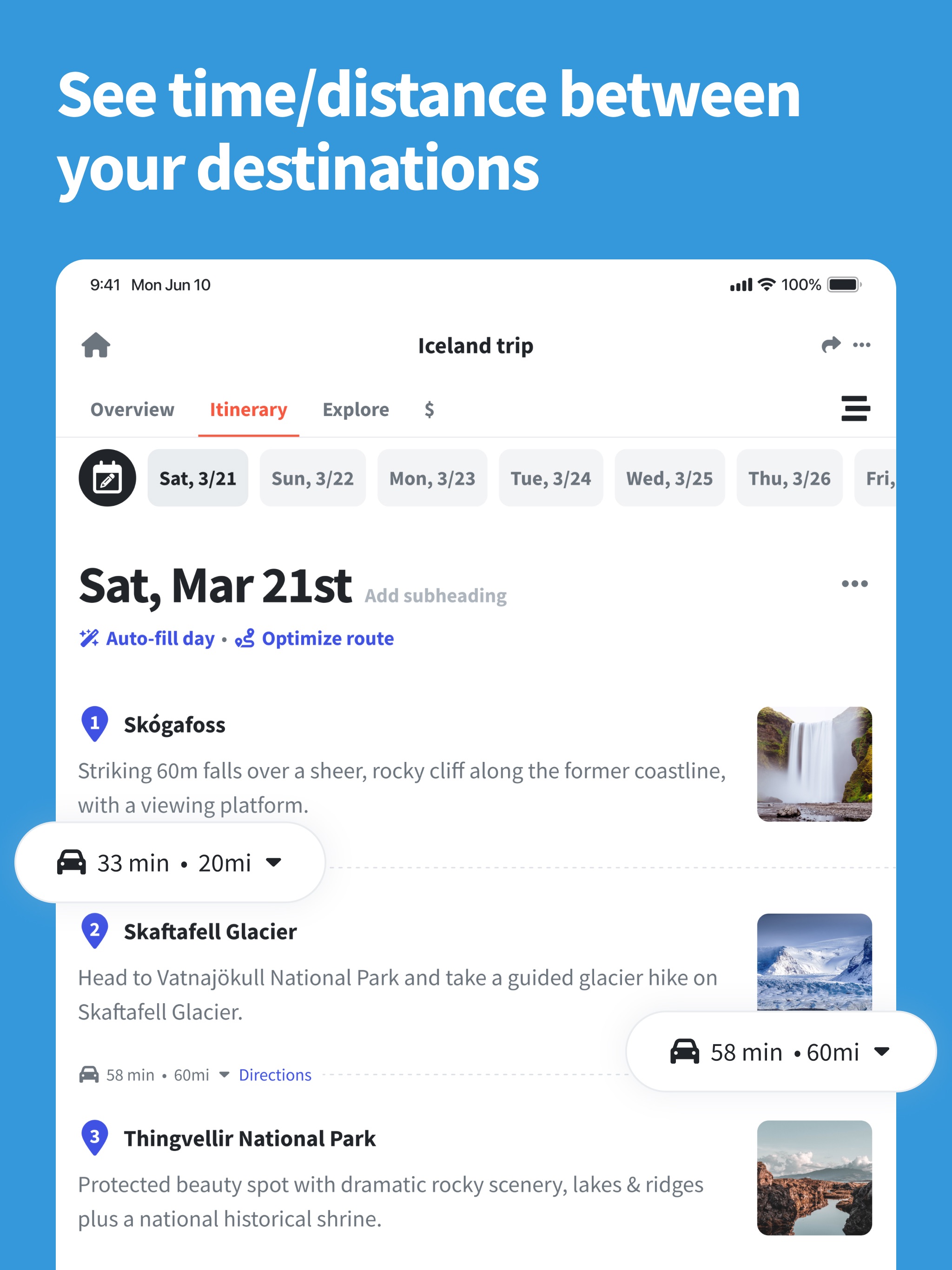 Wanderlog - Travel Planner iPad screenshot 4