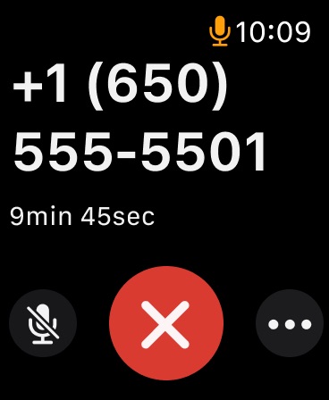Webex Apple Watch screenshot 3