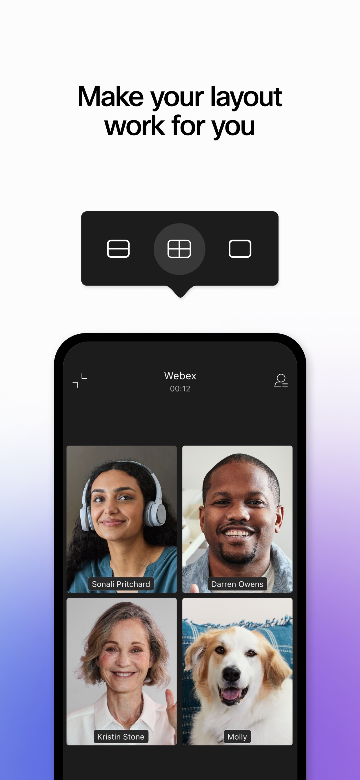 Webex iPhone screenshot 6