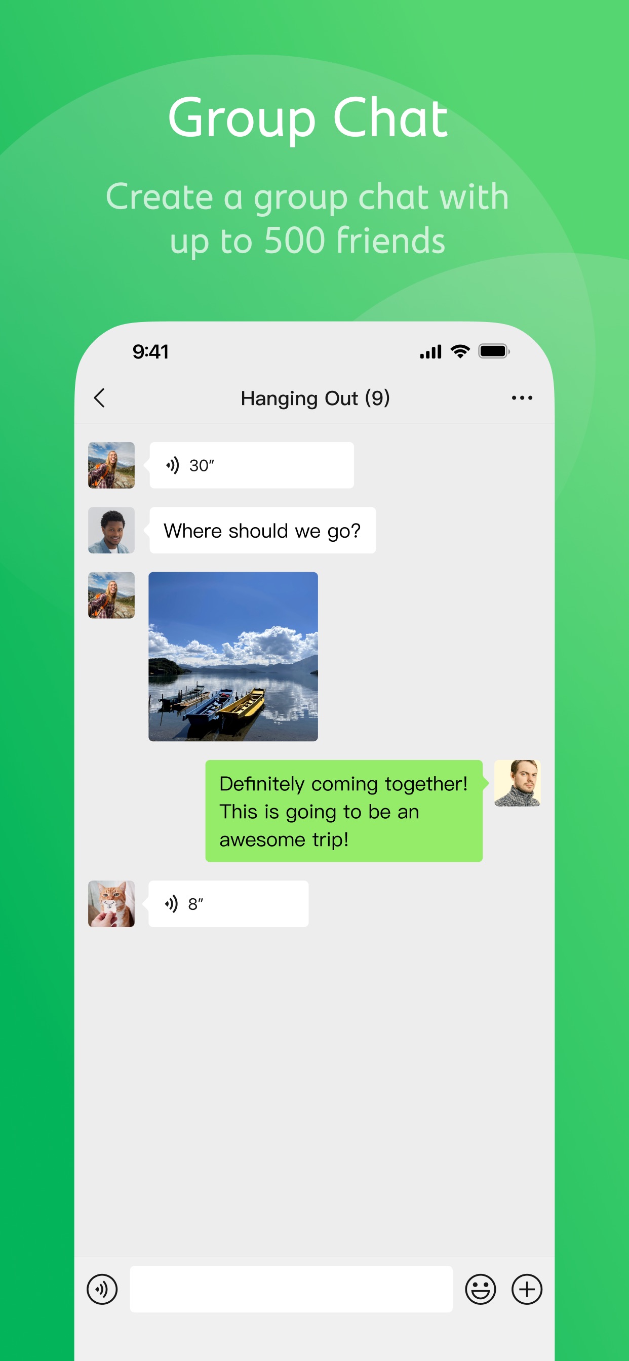 WeChat iPhone screenshot 2