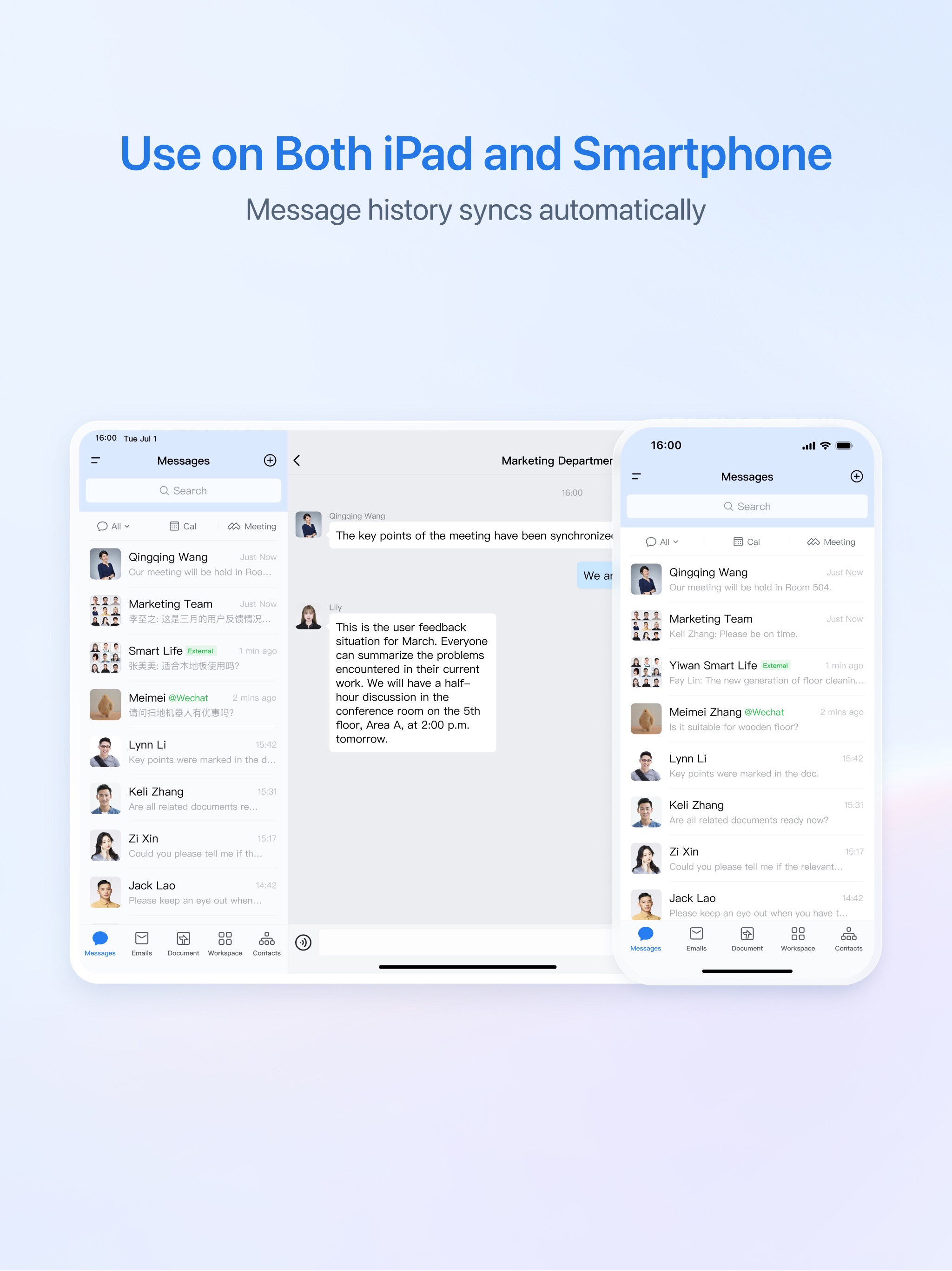 WeCom-Work Communication&Tools iPad screenshot 2