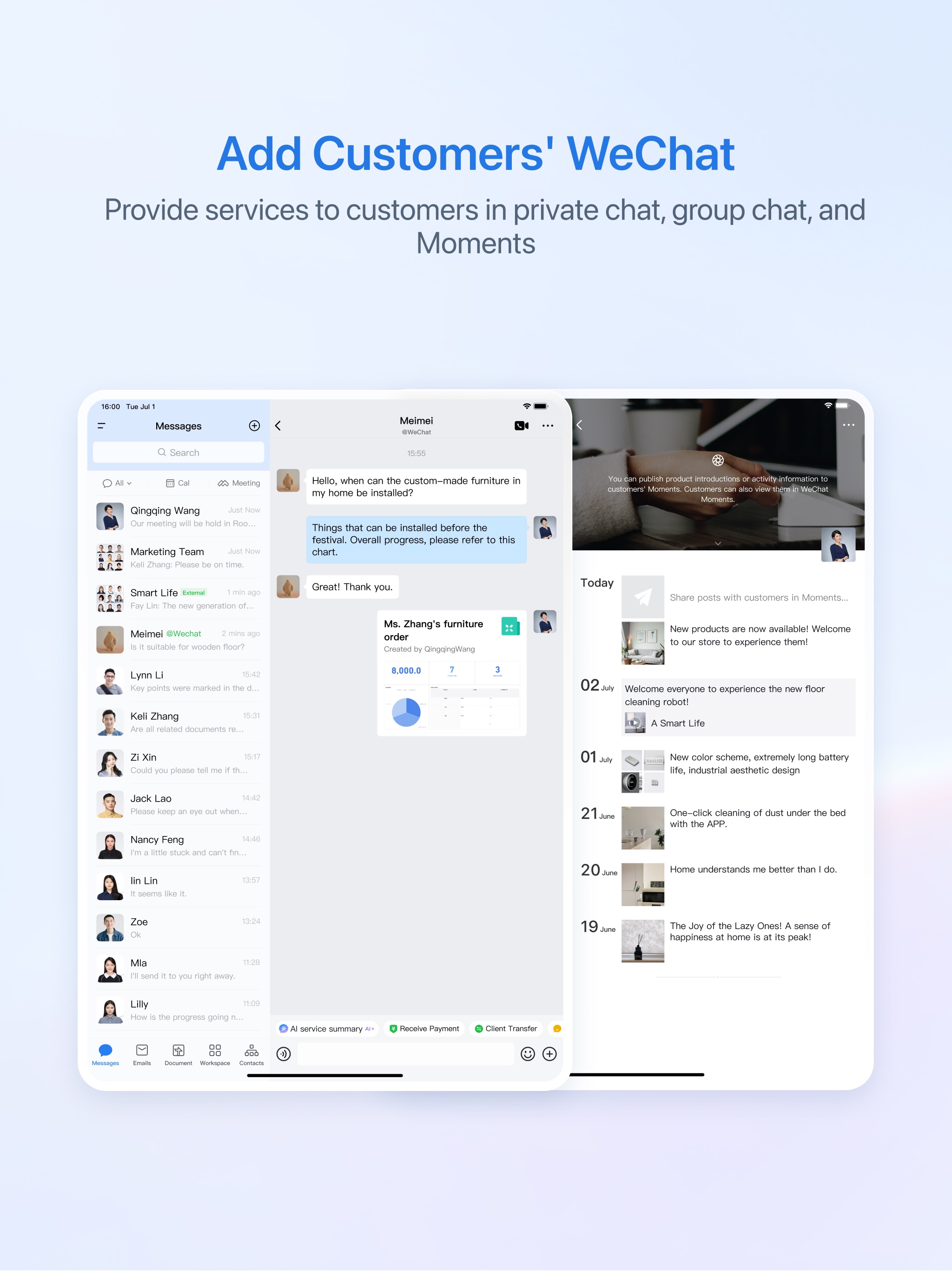WeCom-Work Communication&Tools iPad screenshot 3