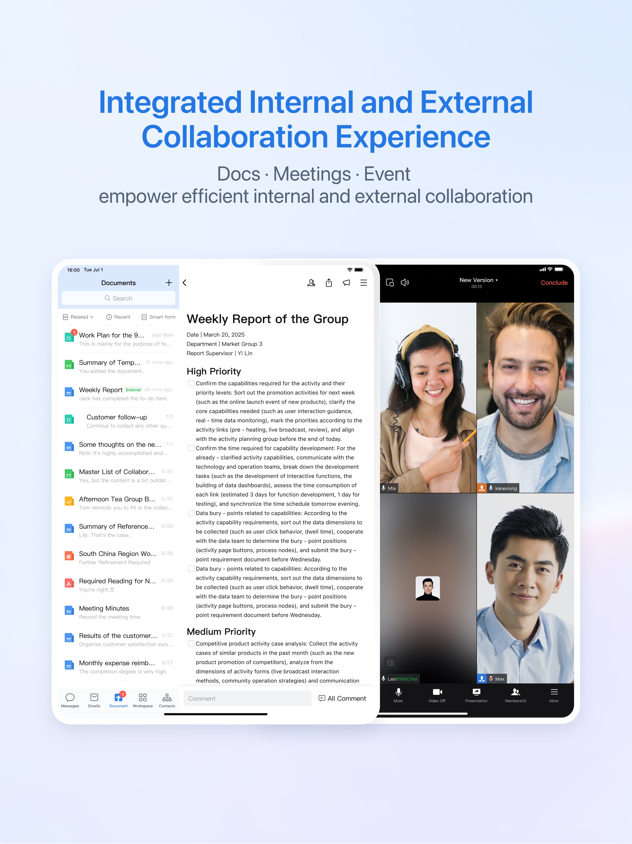 WeCom-Work Communication&Tools iPad screenshot 5