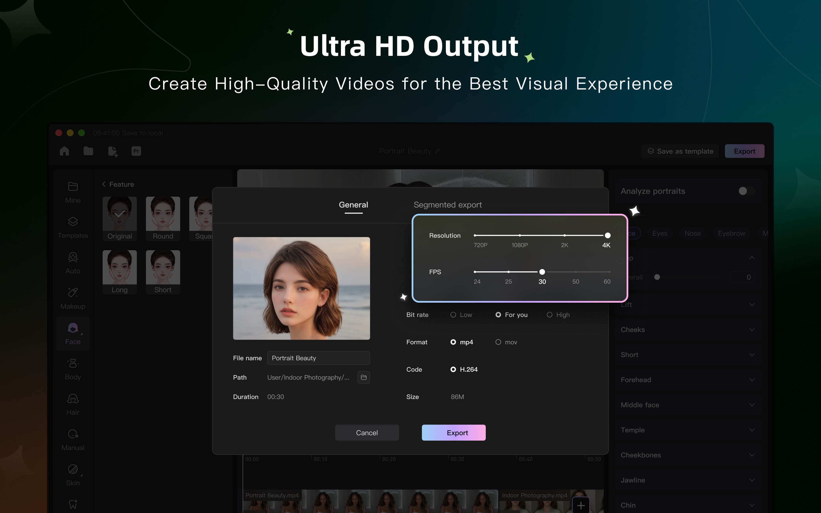 Wink: Video Enhancer & Editor Mac screenshot 2