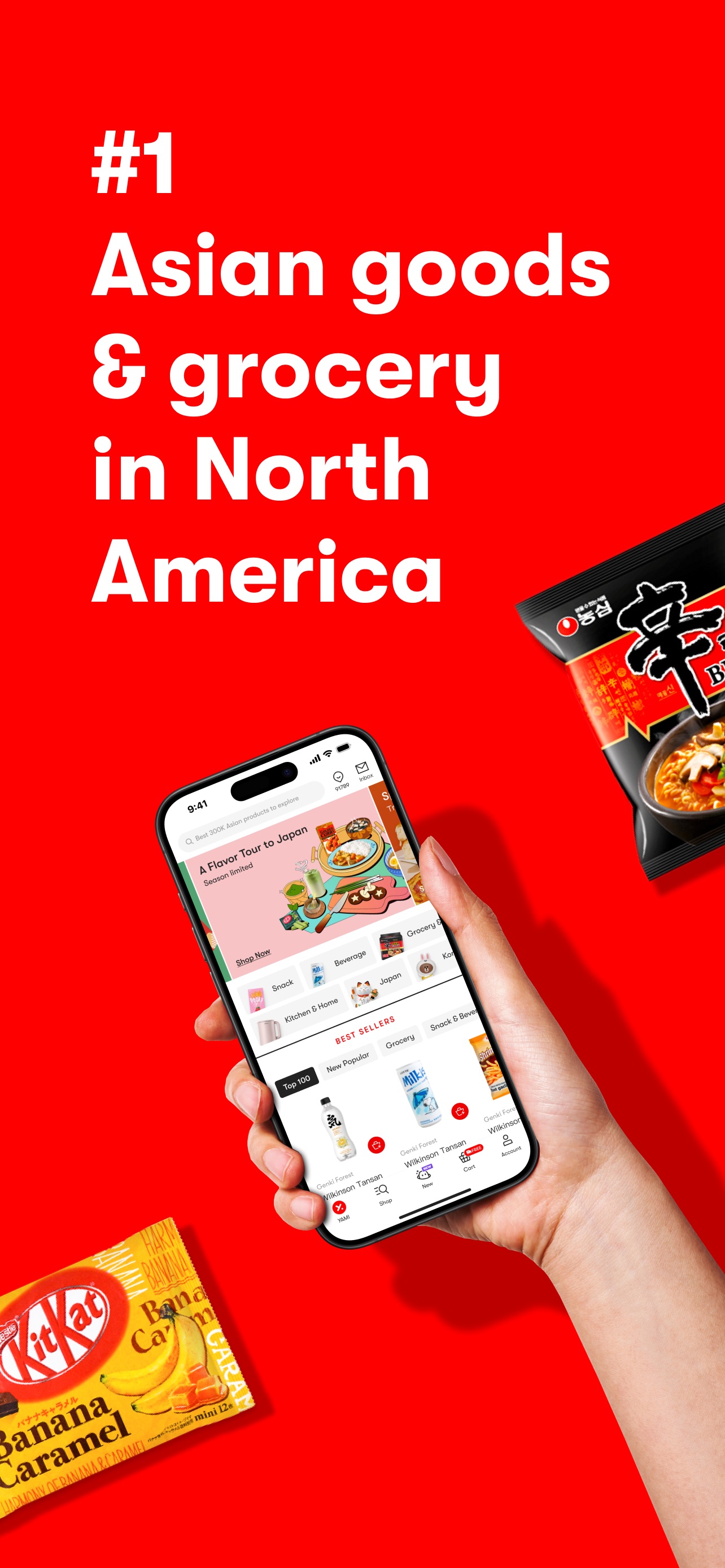 Yami: Shop All of Asia’s Best iPhone screenshot 1