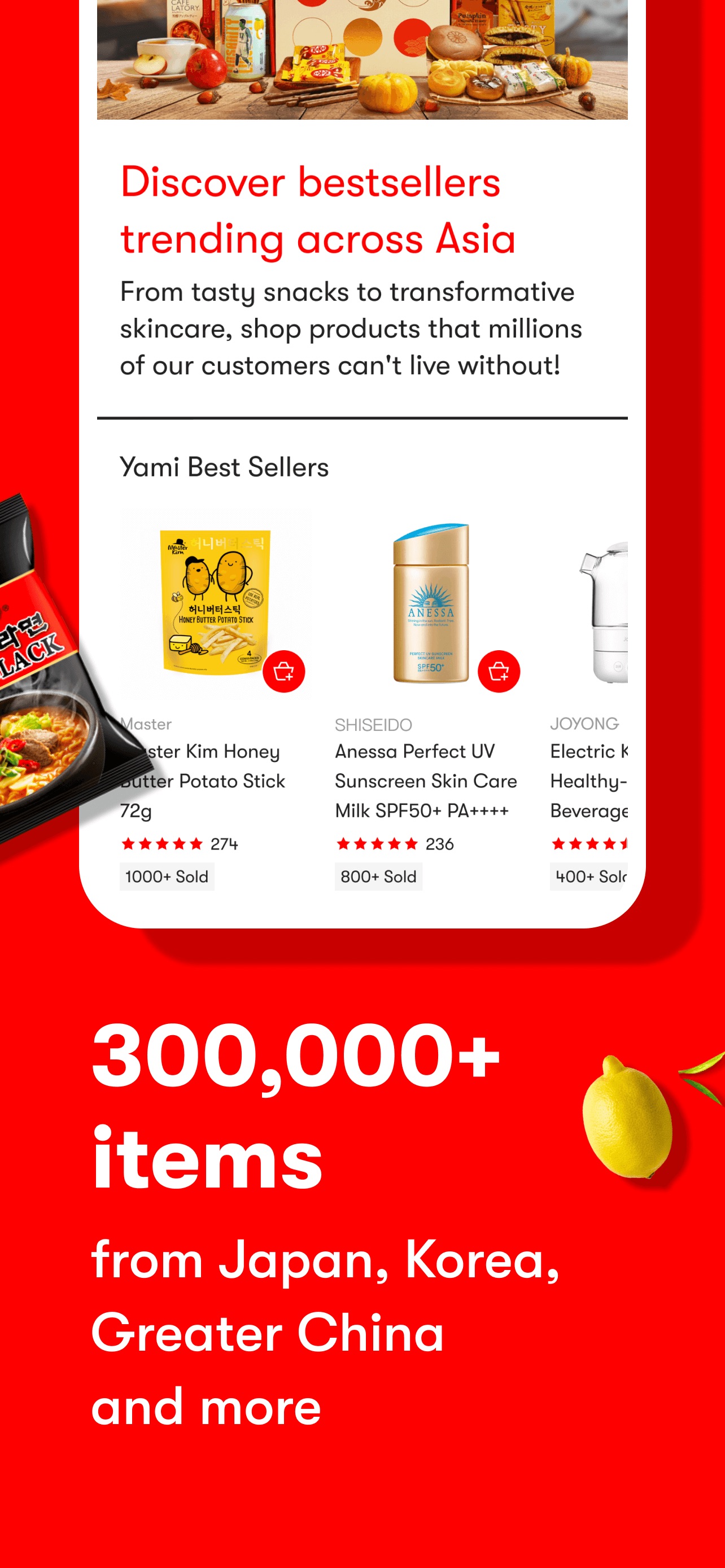 Yami: Shop All of Asia’s Best iPhone screenshot 2